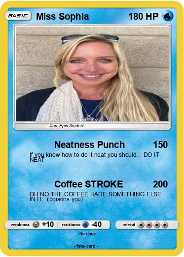 Pokemon Miss Sophia