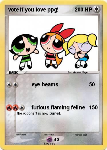 Pokemon vote if you love ppg!