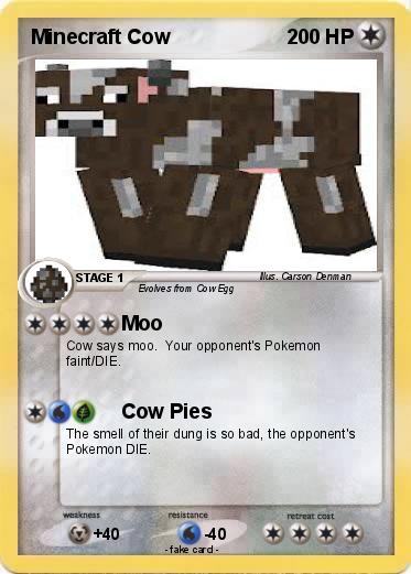 Pokemon Minecraft Cow