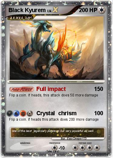 Pokemon Black Kyurem