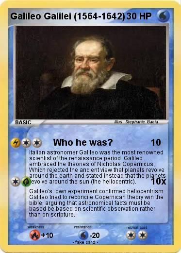 Pokemon Galileo Galilei (1564-1642)