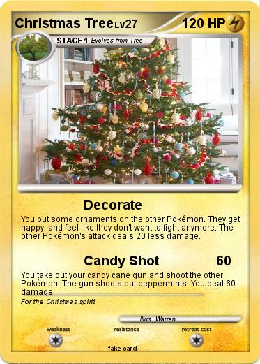 Pokemon Christmas Tree