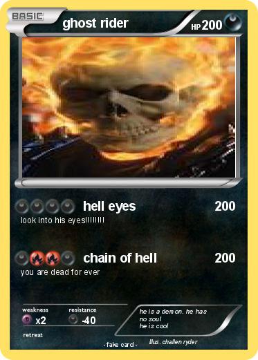 Pokemon ghost rider