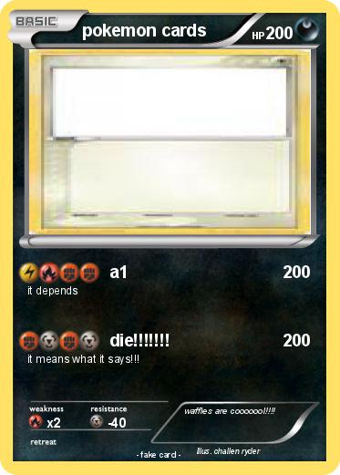 Pokemon pokemon cards