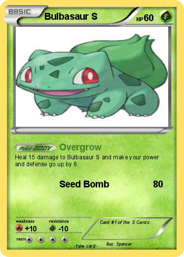Pokemon Bulbasaur S