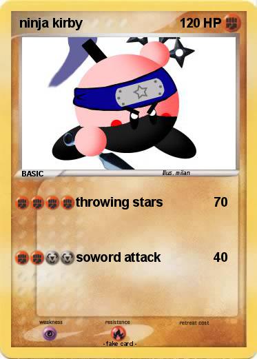 Pokemon ninja kirby