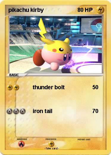 Pokemon pikachu kirby