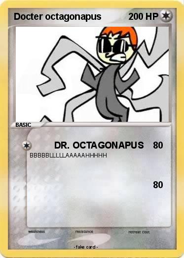 Pokemon Docter octagonapus