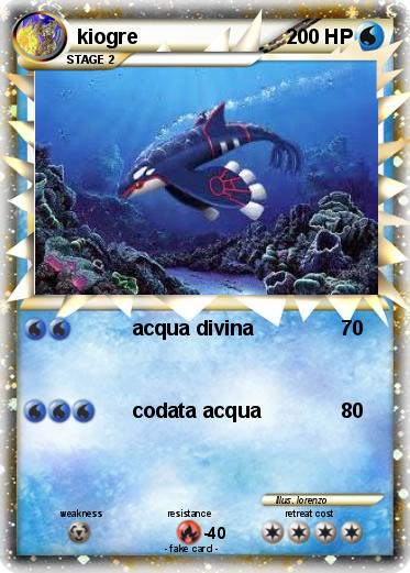 Pokemon kiogre