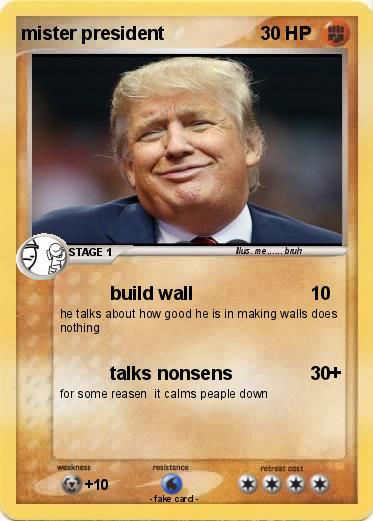 Pokemon mister president