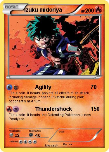 Pokemon izuku midoriya