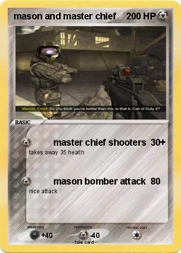 Pokemon mason and master chief