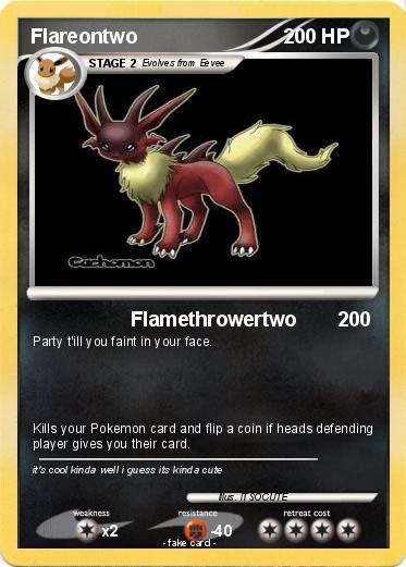 Pokemon Flareontwo