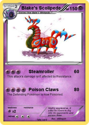 Pokemon Blake's Scolipede