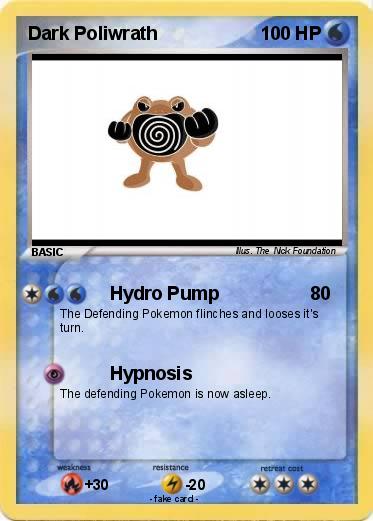 Pokemon Dark Poliwrath