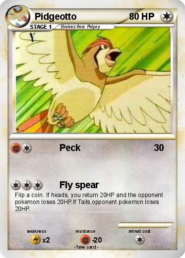 Pokemon Pidgeotto