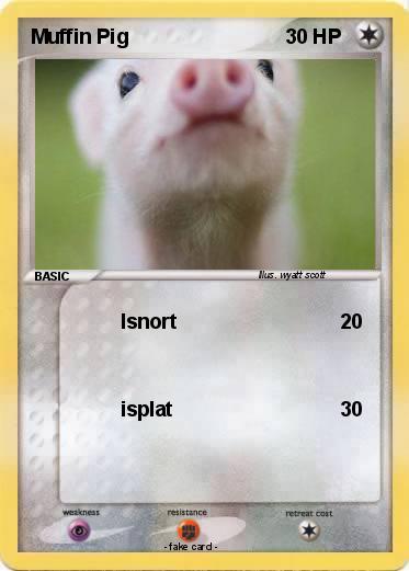 Pokemon Muffin Pig