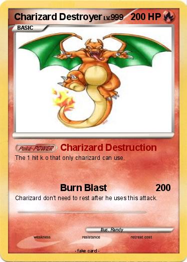 Pokemon Charizard Destroyer