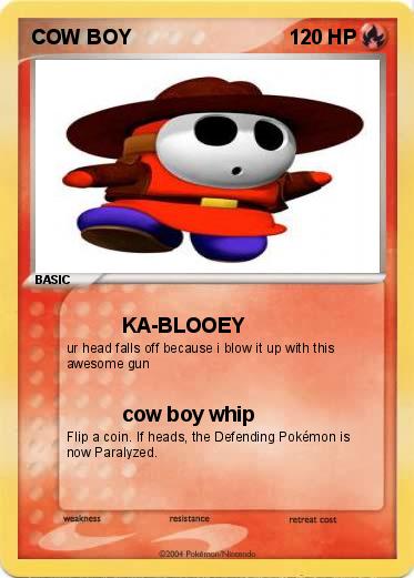 Pokemon COW BOY
