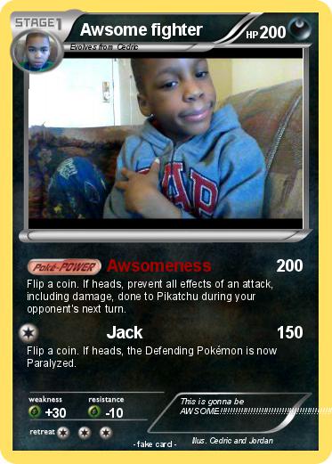 Pokemon Awsome fighter