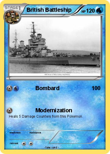 Pokemon British Battleship
