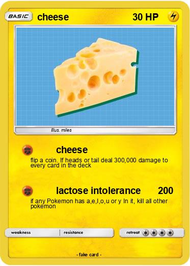 Pokemon cheese