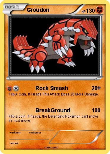 Pokemon Groudon