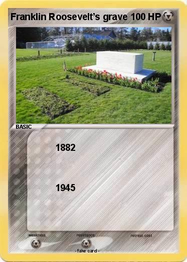 Pokemon Franklin Roosevelt’s grave