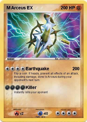 Pokemon M Arceus EX