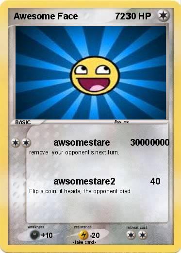 Pokemon Awesome Face               723
