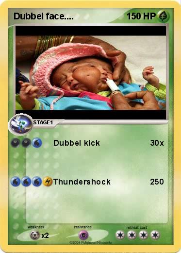 Pokemon Dubbel face....