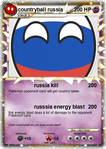 Pokemon countryball russia
