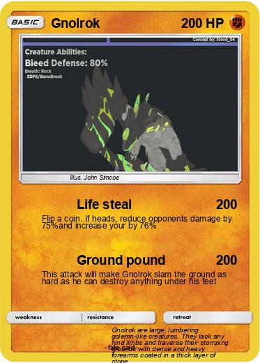 Pokemon Gnolrok