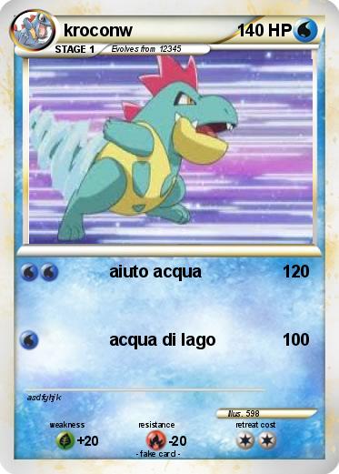 Pokemon kroconw