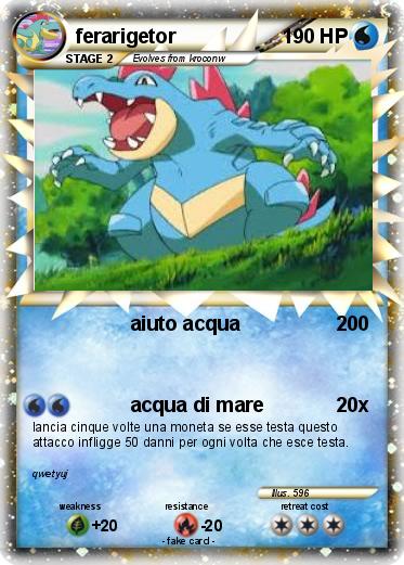 Pokemon ferarigetor