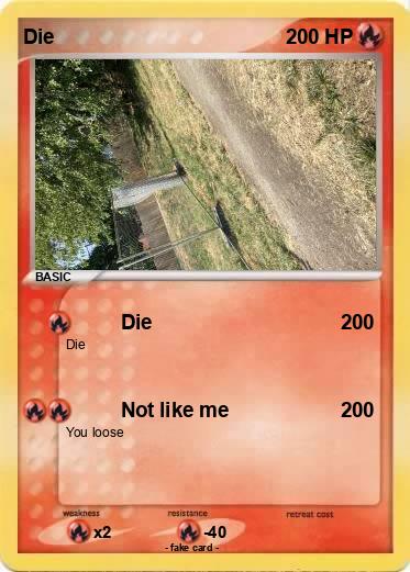 Pokemon Die