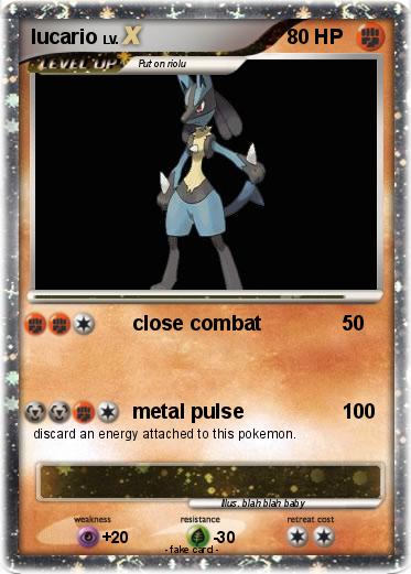 Pokemon lucario