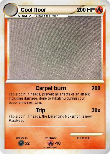 Pokemon Cool floor