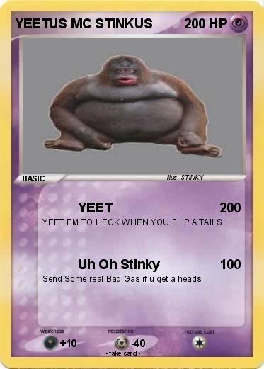 Pokemon YEETUS MC STINKUS