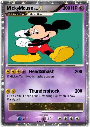 Pokemon MickyMouse
