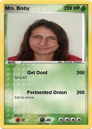 Pokemon Mrs. Bisby