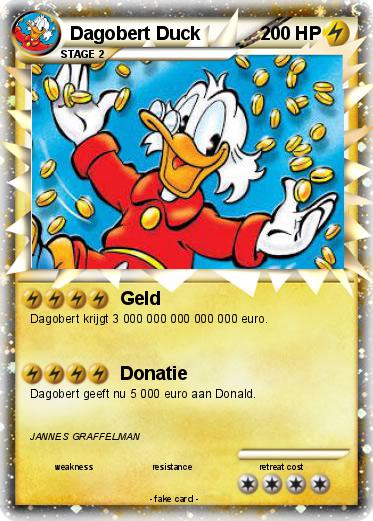 Pokemon Dagobert Duck