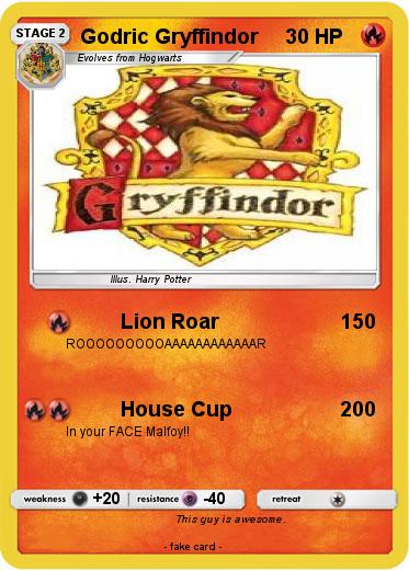 Pokemon Godric Gryffindor