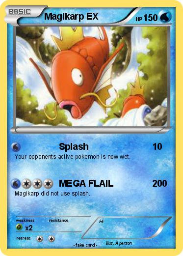 Pokemon Magikarp EX