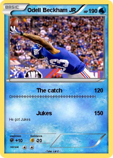 Pokemon Odell Beckham JR