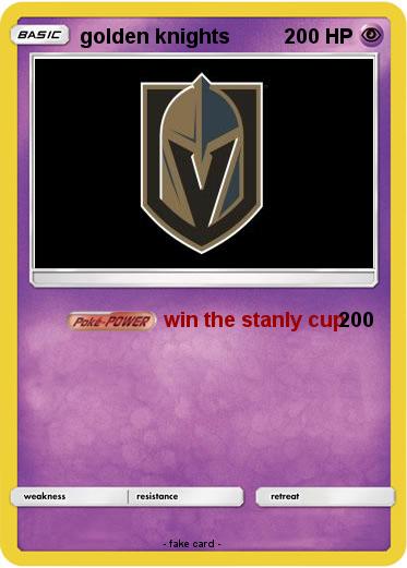 Pokemon golden knights