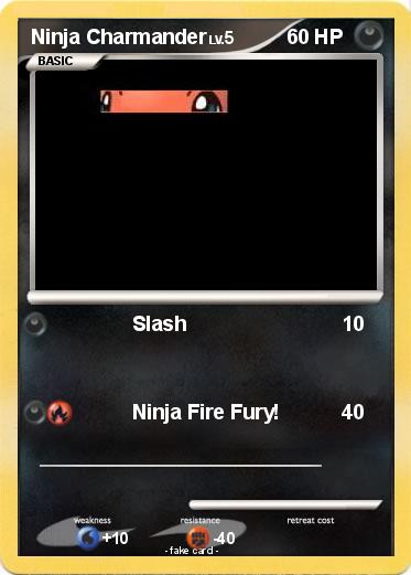 Pokemon Ninja Charmander