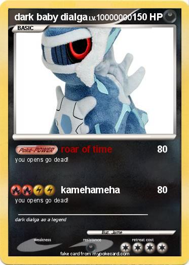Pokemon dark baby dialga
