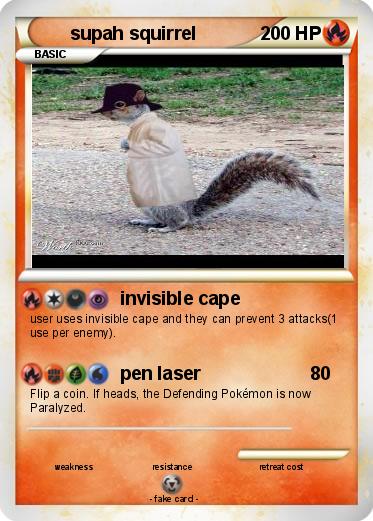 Pokemon supah squirrel