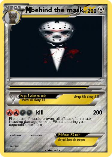 Pokemon behind the mask